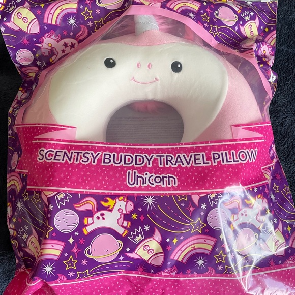 Unicorn Scentsy buddy travel pillow - Picture 2 of 3